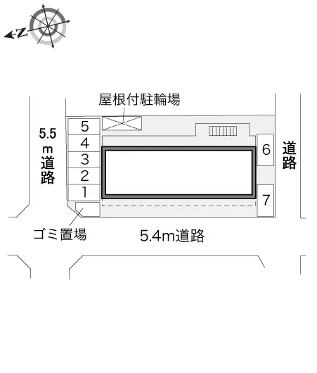 ★手数料０円★名古屋市中村区中島町４丁目　月極駐車場（LP）